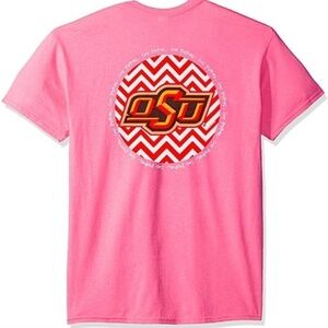 OSU Oklahoma State Cowboys Women's Pink Shirt Med